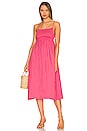 view 1 of 3 Bryssa Midi Dress in Hot Pink
