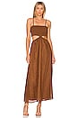 view 1 of 3 Tayari Midi Dress in Cinnamon