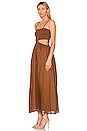 view 2 of 3 Tayari Midi Dress in Cinnamon