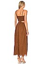 view 3 of 3 Tayari Midi Dress in Cinnamon