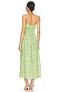 view 3 of 3 Caprera Midi Dress in Lou Floral Print Green