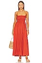 view 1 of 3 Agolde Midi Dress in Rust