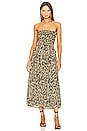 view 1 of 3 Abbas Midi Dress in Capo Testa Print