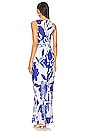 view 3 of 3 Nicola Maxi Dress in Termini Floral Blue
