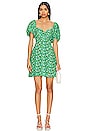 view 1 of 3 x REVOLVE Elissa Mini Dress in Green Floral