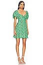 view 2 of 3 x REVOLVE Elissa Mini Dress in Green Floral