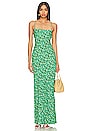 view 1 of 3 x REVOLVE Lusia Midi Dress in Green Floral