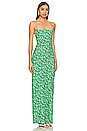 view 2 of 3 x REVOLVE Lusia Midi Dress in Green Floral