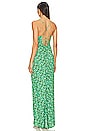 view 3 of 3 x REVOLVE Lusia Midi Dress in Green Floral