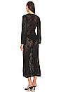 view 3 of 3 Serena Pointelle Dress in Black