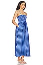 view 2 of 4 x REVOLVE Marieka Midi Dress in Blue Stripe