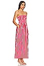 view 2 of 3 Le Bon Midi Dress in Bayou Stripe Red