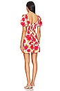 view 3 of 3 x REVOLVE Elissa Mini Dress in Isadora Floral Red