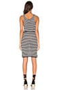 view 3 of 4 Mykonos Knit Dress in Stripe Navy & Off White
