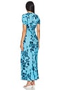 view 3 of 3 x REVOLVE Reis Midi Dress in Blue Floral