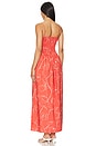 view 3 of 3 VESTIDO MIDI TERGU in Calla Red Print