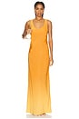 view 2 of 4 Biarritz Singlet Maxi Dress in Terracotta Ombre