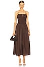 view 1 of 3 x REVOLVE Aya String Midi Dress in Bistre