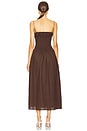 view 3 of 3 x REVOLVE Aya String Midi Dress in Bistre