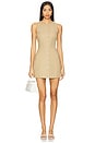 view 1 of 3 Eveline Mini Dress in Caramel