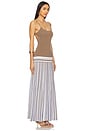 view 2 of 4 Citara Maxi Dress in Pale Blue Stripe