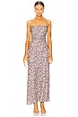 view 1 of 4 Clara Maxi Dress in Valerie Floral Purple