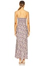 view 3 of 4 Clara Maxi Dress in Valerie Floral Purple