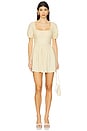 view 1 of 3 Dalia Mini Dress in Butter