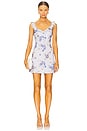 view 1 of 3 Yvonne Mini Dress in Leona Floral Lilac