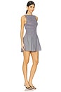 view 2 of 4 Noa Mini Dress in Black Gingham