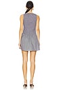 view 3 of 4 Noa Mini Dress in Black Gingham