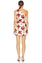 view 3 of 3 Marga Mini Dress in Cecile Floral & Garnet