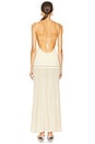 view 4 of 4 Citara Maxi Dress in Butter Stripe