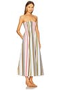 view 2 of 3 Jamie Midi Dress in Meleu Stripe Multi