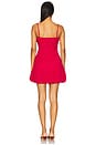 view 3 of 3 Lera Mini Dress in Raspberry