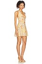 view 2 of 3 Mira Mini Dress in Adeline Floral Yellow