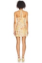 view 3 of 3 Mira Mini Dress in Adeline Floral Yellow