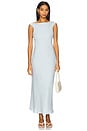 view 1 of 3 Ilride Midi Dress in Sky Blue