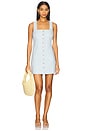 view 1 of 3 Jaques Mini Dress in Sky Blue