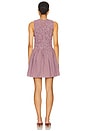 view 3 of 4 Heidi Mini Dress in Gingham Deep Red