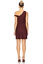 view 3 of 3 Suis Mini Dress in Bordeaux