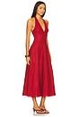 view 2 of 3 Marais Midi Dress in Deep Red