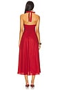 view 3 of 3 Marais Midi Dress in Deep Red