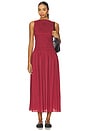 view 1 of 3 Margot Midi Dress in Rhubarb