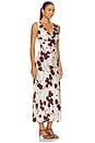 view 2 of 3 Signe Maxi Dress in Dandelion Floral Bordeaux