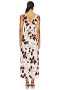 view 3 of 3 Signe Maxi Dress in Dandelion Floral Bordeaux