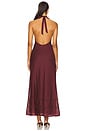 view 3 of 3 Jasmine Maxi Dress in Bordeaux