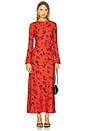 view 1 of 4 Mesa Maxi Dress in Pirazzo Floral Rosso