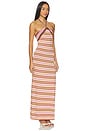 view 2 of 4 Axel Maxi Dress in Luis Stripe Dusty Mauve
