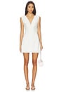 view 1 of 3 Luna Mini Dress in Julyeta Broderie White